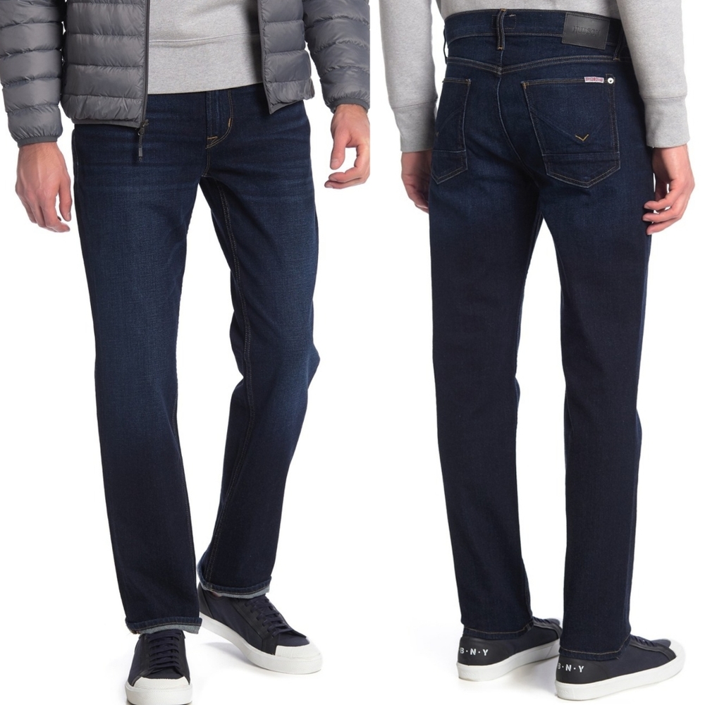 NWT Hudson Byron Slim Straight men’s jeans